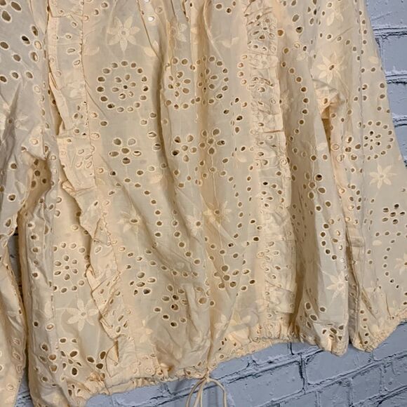 NWT Joie eyelet crop top. Small - Picture 2 of 4